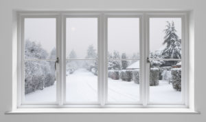 Winter through a window